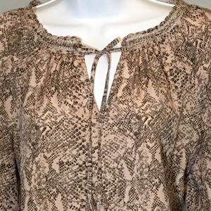 Motherhood Maternity Size S Animal Print Blouse